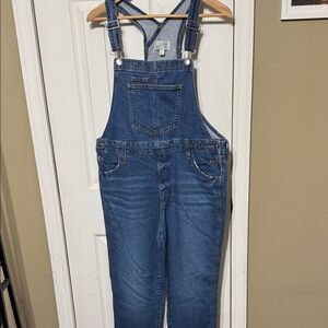 Universal Thread Blue Denim Overalls